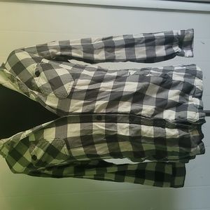 Eddie Bauer Flannel Shirt Jacket in Size XS